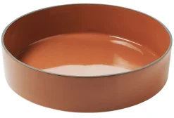 REVOL Plat à four céramique cannelle Ø 26 cm 5,3 cm 1,8 L Caractère New