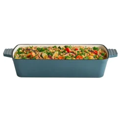 Plat à four fonte émaillée Sans revêtement Sans couvercle 33x24 cm 3,5 L 5 Stars - APS Hot