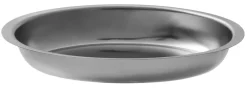 Plat à four ovale inox 18/0 35x26 cm - PRO.MUNDI Outlet