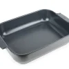 Plat à four rectangulaire ardoise porcelaine 22x13 cm Céramique - PEUGEOT SAVEURS Online