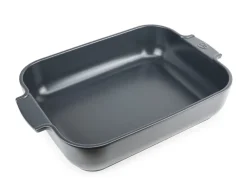Plat à four rectangulaire ardoise porcelaine 22x13 cm Céramique - PEUGEOT SAVEURS Online