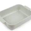 Plat à four rectangulaire vert sauge porcelaine 25 cm Céramique - PEUGEOT SAVEURS Best