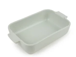 Plat à four rectangulaire vert sauge porcelaine 22 cm Céramique - PEUGEOT SAVEURS