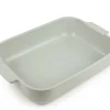 PEUGEOT SAVEURS Plat à four rectangulaire vert sauge porcelaine 36 cm Céramique Clearance
