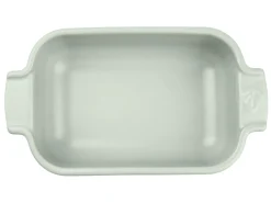 PEUGEOT SAVEURS Plat à four rectangulaire vert sauge porcelaine 19x11 cm Céramique New