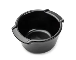 Plat à four rond noir porcelaine Ø 11 cm Appolia - PEUGEOT SAVEURS Hot