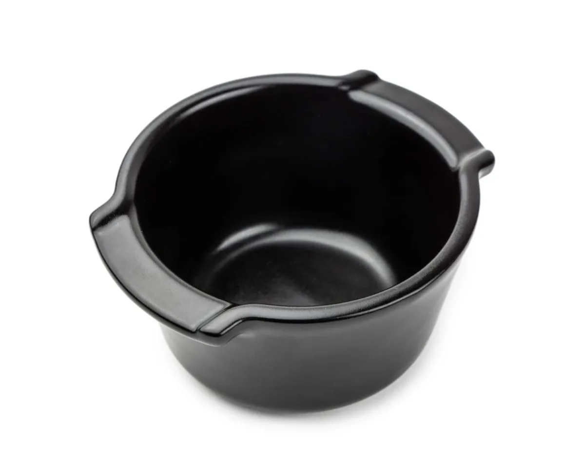 Plat à four rond noir porcelaine Ø 11 cm Appolia - PEUGEOT SAVEURS Hot