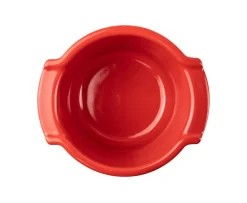 PEUGEOT SAVEURS Plat à four rond rouge porcelaine Ø 11 cm Appolia Best