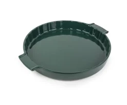 PEUGEOT SAVEURS Plat à four rond vert forêt porcelaine vitrifiée Ø 30 cm 30 cm Céramique