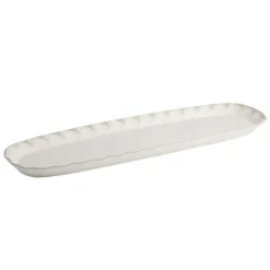 Plat GN2/4 mélamine blanc 53x16,2x3 cm Arumi - APS Discount