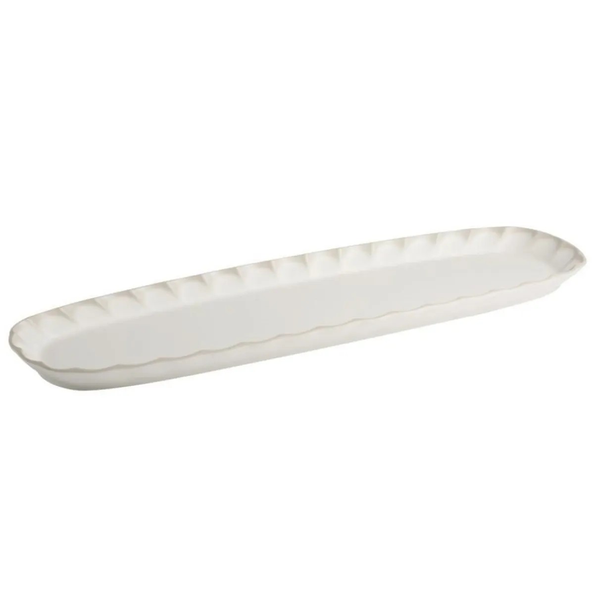 Plat GN2/4 mélamine blanc 53x16,2x3 cm Arumi - APS Discount