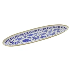 Plat GN2/4 mélamine blanc 52,5x16,5x2,5 cm Floryn - APS New