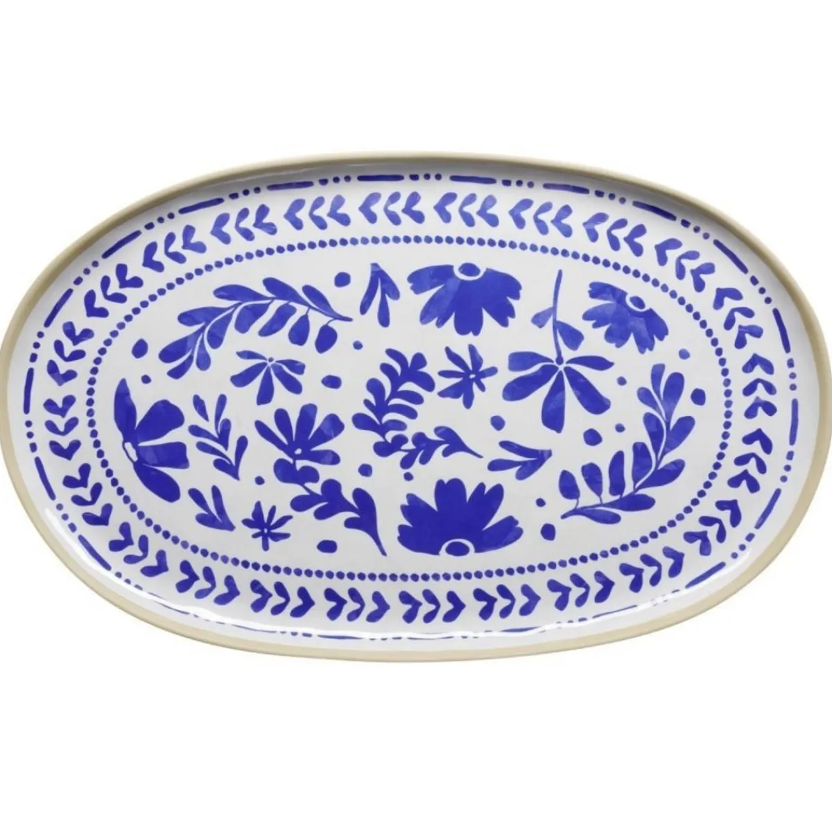Plat GN1/1 mélamine blanc 53x32,5x2,5 cm Floryn - APS Best