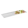 Plat GN2/4 mélamine blanc 53x16,2x1,5 cm Footmark - APS Best