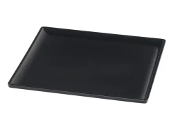 PLATEX Plat GN1/2 noir mélamine 32,5 cm Vestah Outlet