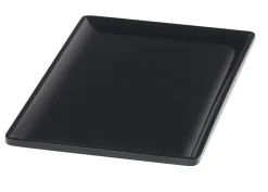 PLATEX Plat GN1/3 noir mélamine 32,5 cm Vestah Discount