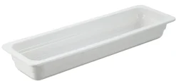 Plat GN2/4 porcelaine culinaire blanc 53x16,2x6,5 cm 290 cl Gastro Hotel - REVOL Discount