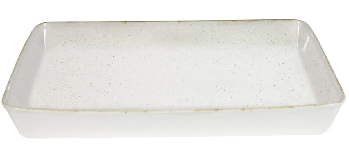 Plat GN1/1 porcelaine vitrifiée barley white 53x32,5x6,2 cm 6 L Stonecast Hints - CHURCHILL Sale
