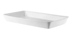 Plat GN1/1 porcelaine vitrifiée blanc 53x32,5x6,2 cm 6 L Counter Serve - CHURCHILL Online