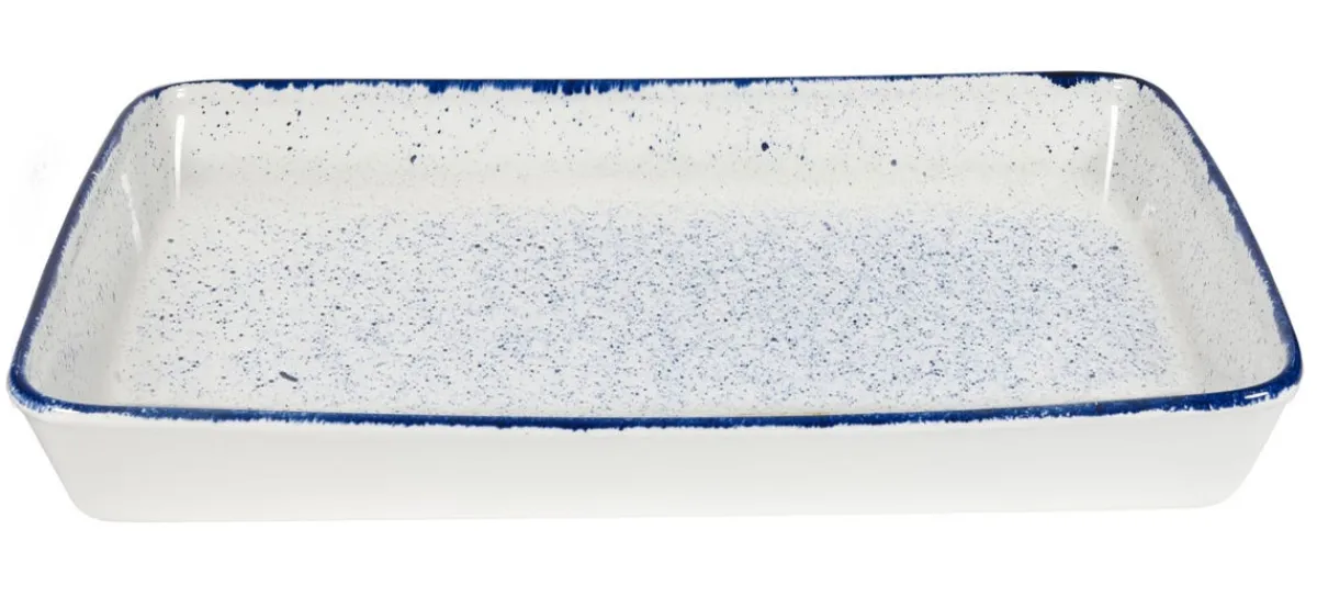CHURCHILL Plat GN1/1 porcelaine vitrifiée Hints Indigo 53x32,5x6,2 cm 6 L Stonecast Hints Sale