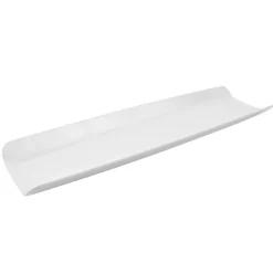 DALEBROOK Plat GN2/4 rectangulaire blanc mélamine 53 cm Curve Clearance