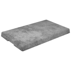Plat GN1/4 rectangulaire gris mélamine 26,5 cm Urban - DALEBROOK Outlet