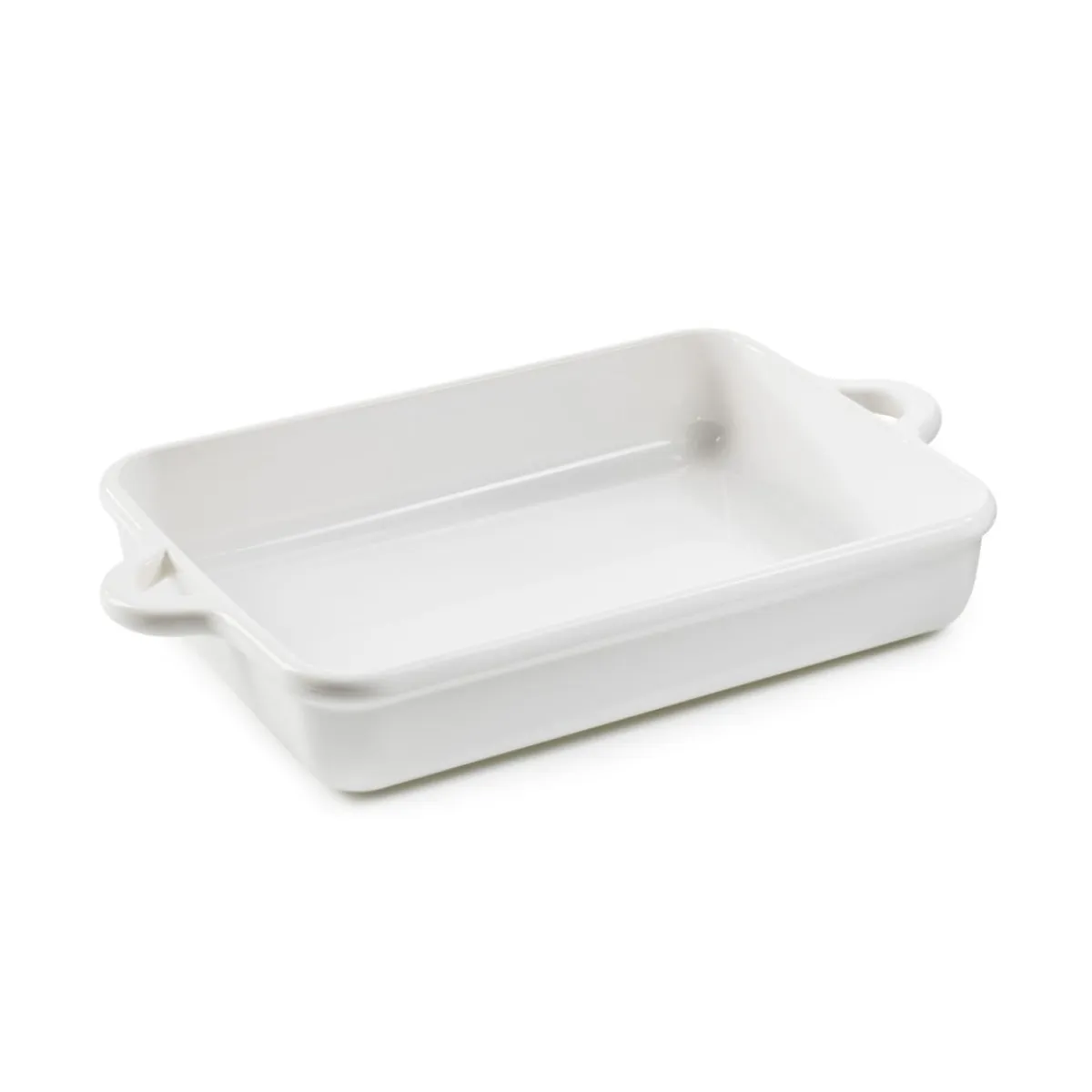 REVOL Plat à gratin rectangulaire Blanc albâtre porcelaine culinaire 34x25 cm Bombance Clearance