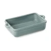 REVOL Plat à gratin rectangulaire Gris nuage porcelaine culinaire 18,5x12,5 cm Bombance Sale