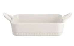 PILLIVUYT Plat à lasagnes rectangulaire blanc porcelaine culinaire 25x23 cm Toulouse