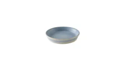 DUDSON Plat à mezze rond bleu grès émaillé Ø 15,9 cm Evo Azure Sale