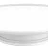 PILLIVUYT Plat à mignardises rond blanc porcelaine culinaire Ø 30 cm Patisserie