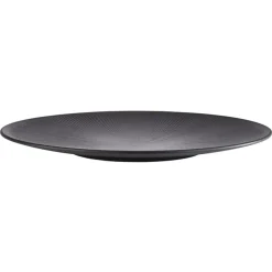 APS Plat mélamine noir Ø 42 cm 3,5 cm Nero Outlet