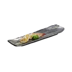 APS Plat mélamine noir 35x10x3 cm Umi Discount