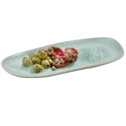 APS Plat mélamine vert 34x15x2,5 cm Cala Outlet