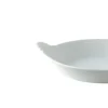 Plat à oreilles rond blanc porcelaine Ø 13,5 cm Bistronome - PRO.MUNDI Clearance