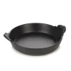 REVOL Plat à oreilles rond noir porcelaine culinaire Ø 18 cm French Classics Sale