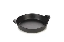 REVOL Plat à oreilles rond noir porcelaine culinaire Ø 18 cm French Classics Sale