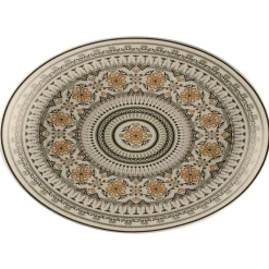 RAK Plat ovale Argila Décor Genoa porcelaine 21 cm Earth Outlet