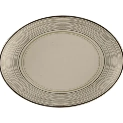 RAK Plat ovale Argila Décor Larissa porcelaine 26 cm Earth Outlet