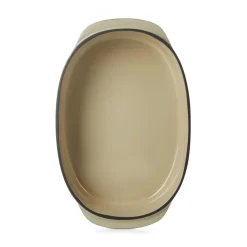 Plat ovale beige porcelaine culinaire 26 cm  Caractère - REVOL Hot