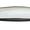 Plat ovale blanc grès émaillé 23 cm Shadow - MEDARD DE NOBLAT Online