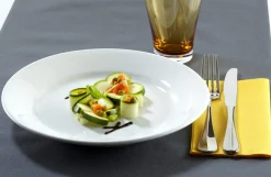 Plat ovale blanc porcelaine 21 cm K - PRO.MUNDI Best