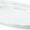 PILLIVUYT Plat ovale blanc porcelaine culinaire 49,5 cm Queen Ann Clearance