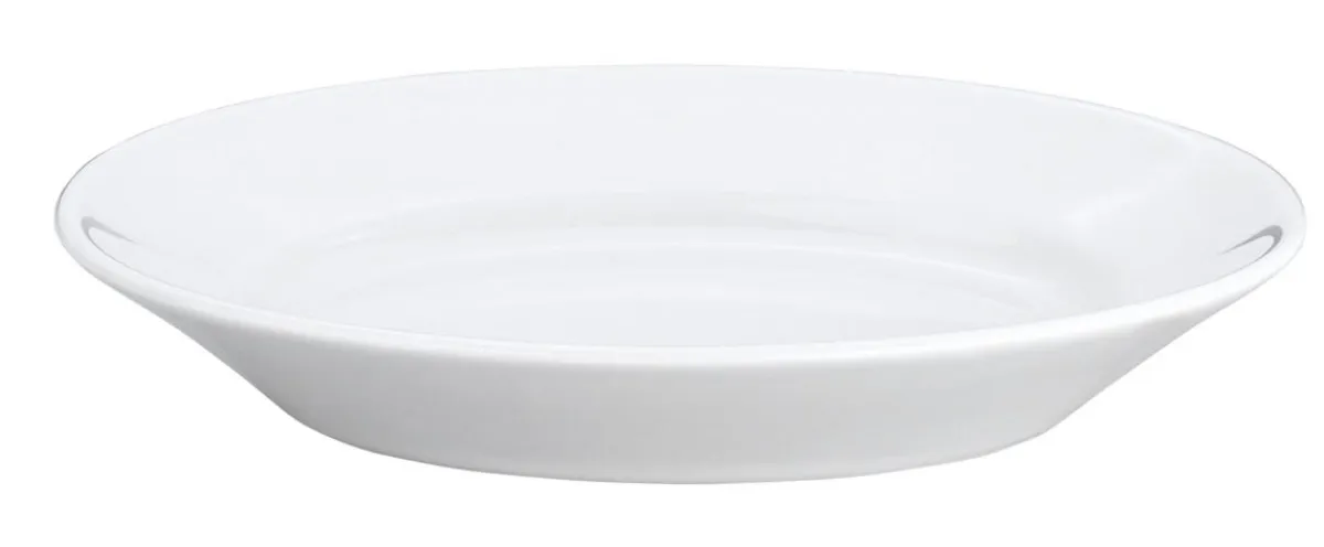 PILLIVUYT Plat ovale blanc porcelaine culinaire 45,4 cm Sale