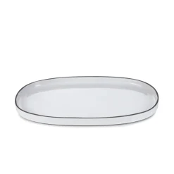 REVOL Plat ovale blanc porcelaine culinaire 46,5 cm Caractère New