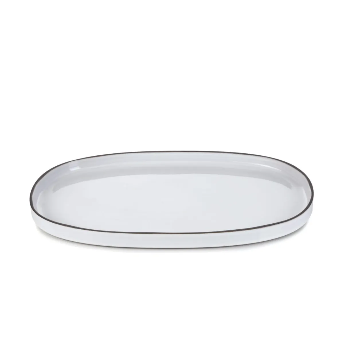 REVOL Plat ovale blanc porcelaine culinaire 46,5 cm Caractère New