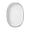 Plat ovale blanc porcelaine culinaire 34 cm  Caractère - REVOL Outlet
