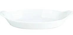 PILLIVUYT Plat ovale blanc porcelaine culinaire 23x12,9 cm New