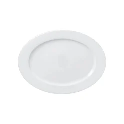 RAK Plat ovale blanc porcelaine vitrifiée 28,2 cm Access New