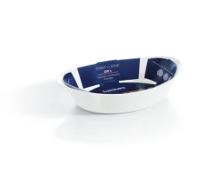 LUMINARC Plat ovale blanc verre opal 38,5 cm Smart Cuisine Hot